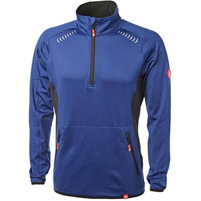 Magni, Herren, Pullover, Tech-Fleecepullover kornblau/schwarz meliert Gr. 2XL Fortis Elements, Blau, Mehrfarbig, Schwarz, (XXL) Magni, Herren, Pullover, Tech-Fleecepullover kornblau/schwarz meliert Gr. 2XL Fortis Elements, Blau, Mehrfarbig, Schwarz, (XXL)