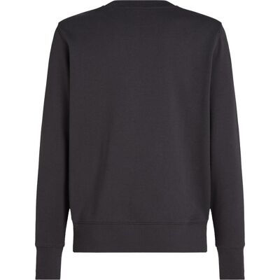Klein Jeans, Herren, Pullover, Calvin Klein Label Crew Neck, Schwarz, (XXL) Klein Jeans, Herren, Pullover, Calvin Klein Label Crew Neck, Schwarz, (XXL)