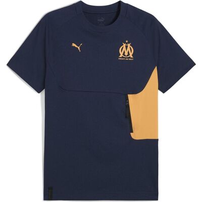 Herren, Sportshirt, OM PUMATECH Pocket Tee (XS), Blau, XS Herren, Sportshirt, OM PUMATECH Pocket Tee (XS), Blau, XS