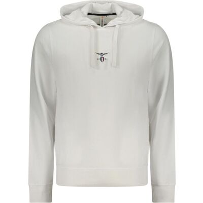 Accademia Militare, Herren, Pullover, Bianco Cotton Men Sweater, Weiss, (XXL) Accademia Militare, Herren, Pullover, Bianco Cotton Men Sweater, Weiss, (XXL)