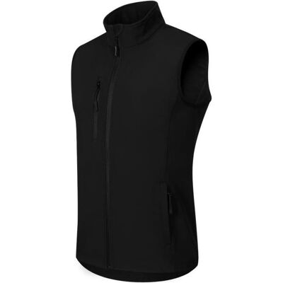 Malfini, Herren, Westen, Men's Trail Softshell Vest (Black), Schwarz, (S) Malfini, Herren, Westen, Men's Trail Softshell Vest (Black), Schwarz, (S)