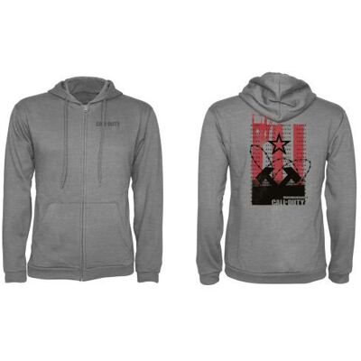 Gaya Entertainment, Herren, Pullover, Call of Duty: Cold War Zipper Hoodie "Locate & Retrieve" Grey, Grau, (L) Gaya Entertainment, Herren, Pullover, Call of Duty: Cold War Zipper Hoodie "Locate & Retrieve" Grey, Grau, (L)