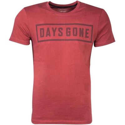 Days Gone, Herren, Shirts, Tonal Logo Men's Tshirt, Rot, (XXL) Days Gone, Herren, Shirts, Tonal Logo Men's Tshirt, Rot, (XXL)
