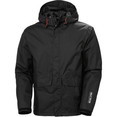 Helly Hansen Workwear, Herren, Regenjacken, Waterloo, Schwarz, (S) Helly Hansen Workwear, Herren, Regenjacken, Waterloo, Schwarz, (S)