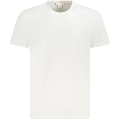Calvin Klein Jeans, Herren, Shirts, Ss Smooth Cttn Solid Crewnk Tee, Weiss, (M) Calvin Klein Jeans, Herren, Shirts, Ss Smooth Cttn Solid Crewnk Tee, Weiss, (M)