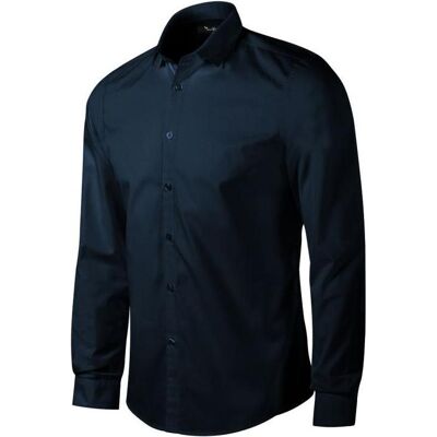 Malfini, Herren, Hemden, Men's Dynamic Shirt (Navy Blue), Blau, (XL) Malfini, Herren, Hemden, Men's Dynamic Shirt (Navy Blue), Blau, (XL)