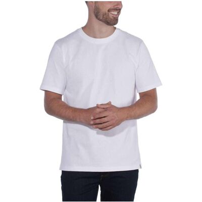 Carhartt, Arbeitsoberteil, T-Shirts Kleidung, einteilige T-Shirts, weiss (XXL) Carhartt, Arbeitsoberteil, T-Shirts Kleidung, einteilige T-Shirts, weiss (XXL)