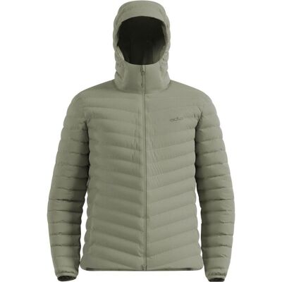 Odlo, Herren, Winterjacken, Kompakte X-Alp Daunenjacke mit Kapuze 2.0, Grau, (XL) Odlo, Herren, Winterjacken, Kompakte X-Alp Daunenjacke mit Kapuze 2.0, Grau, (XL)