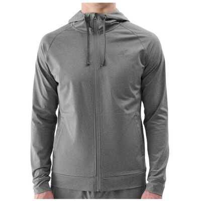 4F, Herren, Blusen, Bluse, Grau, Silber, (S) 4F, Herren, Blusen, Bluse, Grau, Silber, (S)