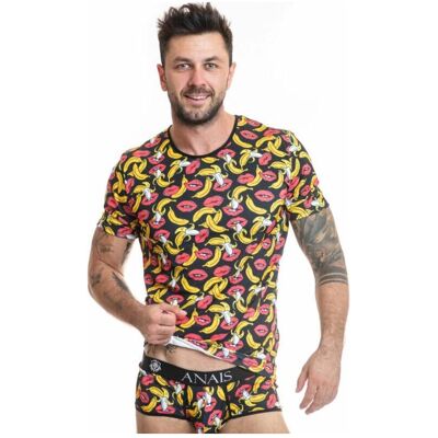 Anais, Herren, Shirts, Herren T-Shirt “Banana”, Mehrfarbig, (S) Anais, Herren, Shirts, Herren T-Shirt “Banana”, Mehrfarbig, (S)