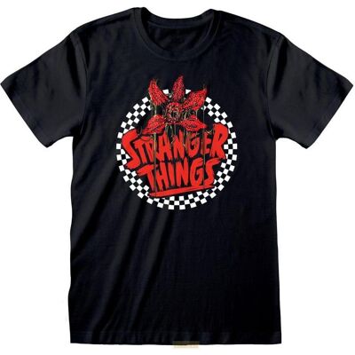 Heroes Inc, Herren, Shirts, Stranger Things T-Shirt Checkered Circle Grösse L, Mehrfarbig, (L) Heroes Inc, Herren, Shirts, Stranger Things T-Shirt Checkered Circle Grösse L, Mehrfarbig, (L)