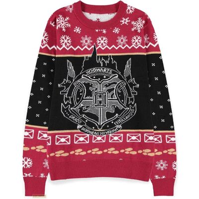 Difuzed, Herren, Pullover, Harry Potter - Hogwarts Wappen - XXL Grosse, Rot, Gold, Mehrfarbig, (XXL) Difuzed, Herren, Pullover, Harry Potter - Hogwarts Wappen - XXL Grosse, Rot, Gold, Mehrfarbig, (XXL)