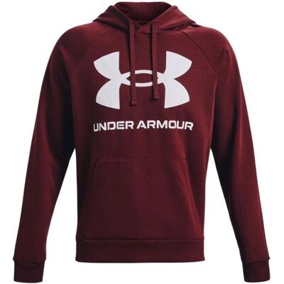 Under Armour, Herren, Pullover, Rival Big Logo Fleece Hoody, Rot, (XL) Under Armour, Herren, Pullover, Rival Big Logo Fleece Hoody, Rot, (XL)