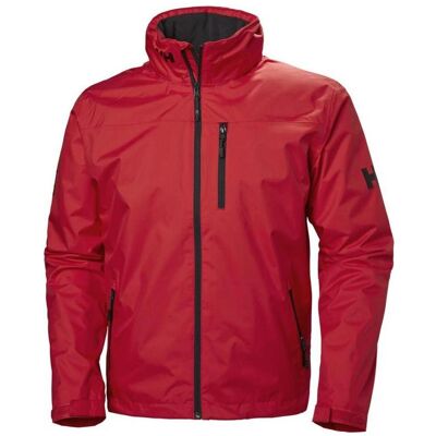 Helly Hansen, Herren, Outdoorjacken, Crew Hooded Midlayer Jacket (XXL), Rot, XXL Helly Hansen, Herren, Outdoorjacken, Crew Hooded Midlayer Jacket (XXL), Rot, XXL