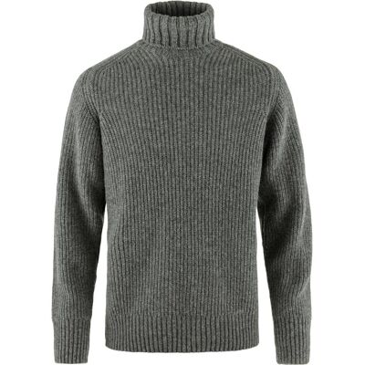 Fjällräven, Herren, Pullover, Övik Roller Neck, Grau, (M) Fjällräven, Herren, Pullover, Övik Roller Neck, Grau, (M)