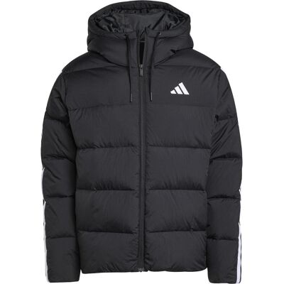 Adidas Herren, Winterjacken, Essentials 3-Stripes, Schwarz, (L) Adidas Herren, Winterjacken, Essentials 3-Stripes, Schwarz, (L)