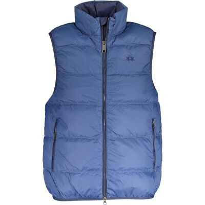 La Martina, Herren, Winterjacken, Blaue Polyamid Herren Jacke, Blau, (M) La Martina, Herren, Winterjacken, Blaue Polyamid Herren Jacke, Blau, (M)