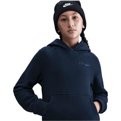 Nike, Unisex, Pullover, Bluza Chelsea FC Air Junior HV1213-451, Schwarz, Blau, (L) Nike, Unisex, Pullover, Bluza Chelsea FC Air Junior HV1213-451, Schwarz, Blau, (L)