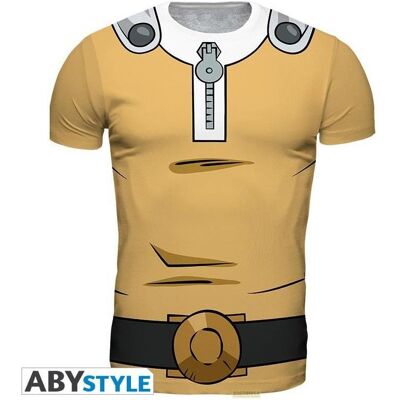 ABYstyle, Herren, Shirts, ONE PUNCH MAN - Replica T-shirt Saitama man, Mehrfarbig, (S) ABYstyle, Herren, Shirts, ONE PUNCH MAN - Replica T-shirt Saitama man, Mehrfarbig, (S)