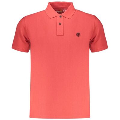 Timberland Herren, Shirts, Red Cotton Men Polo, Rot, (S) Timberland Herren, Shirts, Red Cotton Men Polo, Rot, (S)