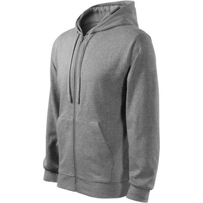 Malfini, Herren, Pullover, Trendy Zipper M MLI-41012 sweatshirt, Grau, Silber, (L) Malfini, Herren, Pullover, Trendy Zipper M MLI-41012 sweatshirt, Grau, Silber, (L)