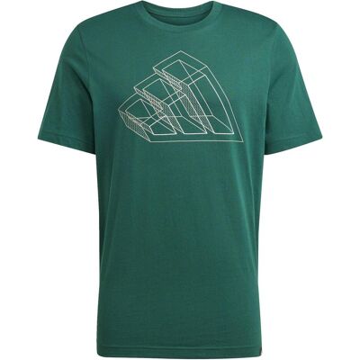 Adidas Herren, Sportshirt, M T Fill Tee (S), Grün, S Adidas Herren, Sportshirt, M T Fill Tee (S), Grün, S