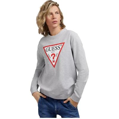 Guess Herren, Pullover, M2yq37 K6zs1 Jeans - Herren, Grau, (M) Guess Herren, Pullover, M2yq37 K6zs1 Jeans - Herren, Grau, (M)