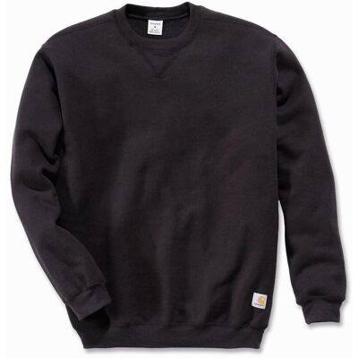 Carhartt, Herren, Pullover, Bluza Midweight Crewneck Sweatshirt, Schwarz, (S) Carhartt, Herren, Pullover, Bluza Midweight Crewneck Sweatshirt, Schwarz, (S)