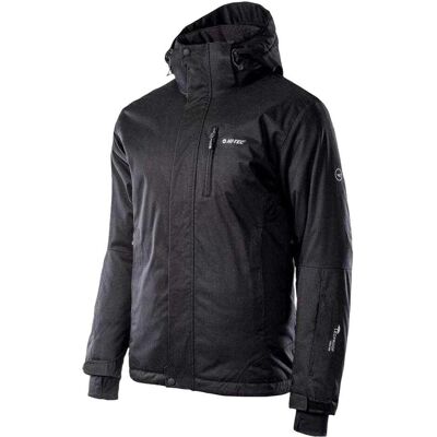 Hi-Tec, Herren, Winterjacken, ANGO ANTHRACITE MELANGE PADDED JACKET für Herren, Schwarz, (M) Hi-Tec, Herren, Winterjacken, ANGO ANTHRACITE MELANGE PADDED JACKET für Herren, Schwarz, (M)