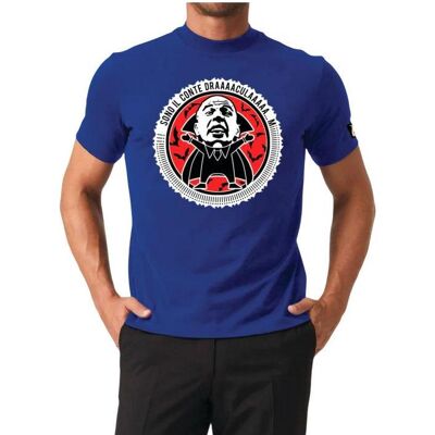 MyAgg, Herren, Shirts, T-Shirt Dracula Blu M, Blau, (M) MyAgg, Herren, Shirts, T-Shirt Dracula Blu M, Blau, (M)