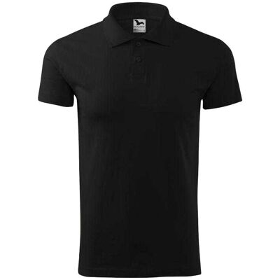 Adler, Herren, Shirts, Poloshirt Single Jersey, Schwarz, (XXL) Adler, Herren, Shirts, Poloshirt Single Jersey, Schwarz, (XXL)