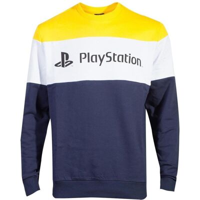 Sony Herren, Pullover, Colour Block Men's Sweater, Mehrfarbig, (S) Sony Herren, Pullover, Colour Block Men's Sweater, Mehrfarbig, (S)