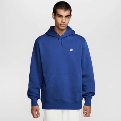 Nike, Herren, Pullover, Club-Fleece-Kapuzenpullover, Blau, (XXL) Nike, Herren, Pullover, Club-Fleece-Kapuzenpullover, Blau, (XXL)