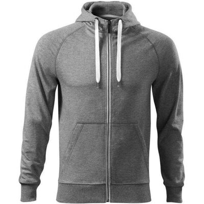 Malfini, Herren, Pullover, Voyage Hoodie mit durchgehendem Reissverschluss, Silber, Grau, (XXL) Malfini, Herren, Pullover, Voyage Hoodie mit durchgehendem Reissverschluss, Silber, Grau, (XXL)