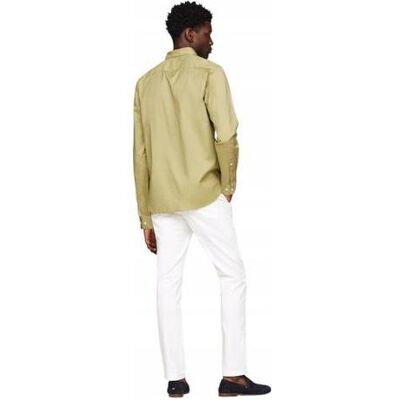 Tommy Hilfiger Herren, Shirts, Flex Poplin Rf Shirt, Grün, (M) Tommy Hilfiger Herren, Shirts, Flex Poplin Rf Shirt, Grün, (M)