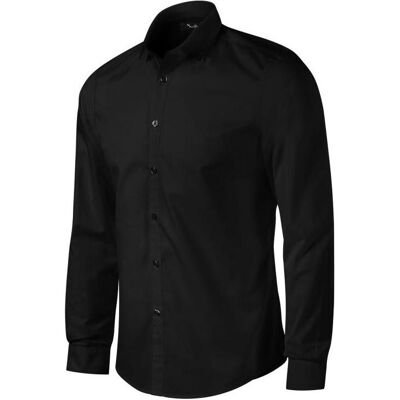 Malfini, Herren, Hemden, Dynamic M MLI-26201 shirt black, Schwarz, (M) Malfini, Herren, Hemden, Dynamic M MLI-26201 shirt black, Schwarz, (M)