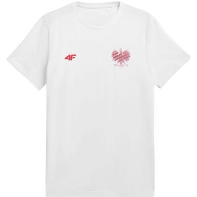 4F, Herren, Shirts, Koszulka kibica RL9 R4L21-TSM950 R4L21-TSM950 biały XL, Weiss, (XL) 4F, Herren, Shirts, Koszulka kibica RL9 R4L21-TSM950 R4L21-TSM950 biały XL, Weiss, (XL)
