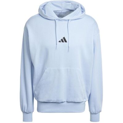 Adidas Herren, Pullover, Essentials Feelcozy Fleece, Blau, Schwarz, (S) Adidas Herren, Pullover, Essentials Feelcozy Fleece, Blau, Schwarz, (S)