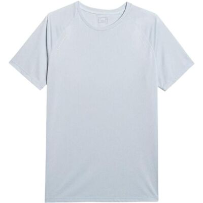 4F, Herren, Shirts, Herren-T-Shirt, Weiss, (L) 4F, Herren, Shirts, Herren-T-Shirt, Weiss, (L)