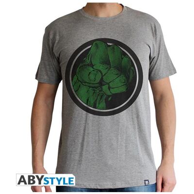 ABYstyle, Herren, Shirts, T-Shirt Marvel - Hulk M, Grau, (M) ABYstyle, Herren, Shirts, T-Shirt Marvel - Hulk M, Grau, (M)