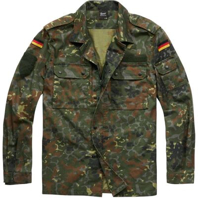 Brandit, Herren, Hemden, BW Feldbluse, Mehrfarbig, (4XL) Brandit, Herren, Hemden, BW Feldbluse, Mehrfarbig, (4XL)