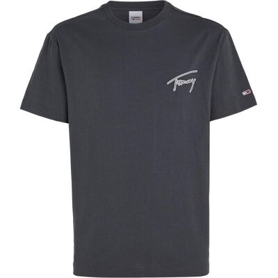 Tommy Hilfiger Herren, Shirts, TJM CLSC Signature T DM0DM16240 Pub M, Grau, (M) Tommy Hilfiger Herren, Shirts, TJM CLSC Signature T DM0DM16240 Pub M, Grau, (M)