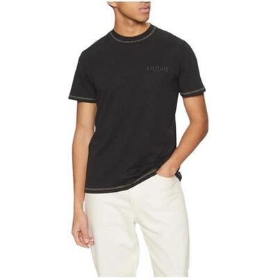 Guess Herren, Shirts, Herren T-Shirt Single Tee Schwarz, Schwarz, (L) Guess Herren, Shirts, Herren T-Shirt Single Tee Schwarz, Schwarz, (L)