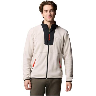 Columbia, Herren, Outdoorjacken, Sequoia Grove™ Full Zip Fleece (M), Grau, Beige, M Columbia, Herren, Outdoorjacken, Sequoia Grove™ Full Zip Fleece (M), Grau, Beige, M