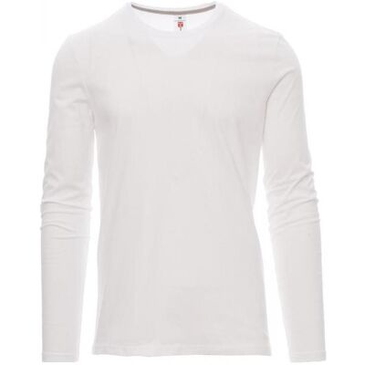 Payper, Herren, Shirts, Langarmshirt, Weiss, (3XL) Payper, Herren, Shirts, Langarmshirt, Weiss, (3XL)