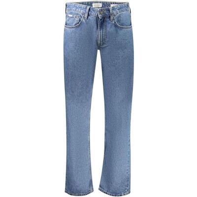 Guess Herren, Jeans, Jeans Blue Cotton Straight-Leg Jeans, Blau, (30) Guess Herren, Jeans, Jeans Blue Cotton Straight-Leg Jeans, Blau, (30)