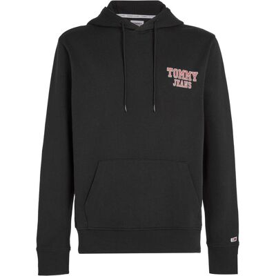 Tommy Hilfiger Herren, Pullover, TJM Rega Entry Graphi DM0DM16365 BDS L., Schwarz, (L) Tommy Hilfiger Herren, Pullover, TJM Rega Entry Graphi DM0DM16365 BDS L., Schwarz, (L)