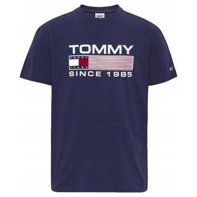 Tommy Hilfiger Herren, Shirts, TJM CLSC ATHLETIC TWISTED LOGO, BLUE, blau(c (87)), Gr. L, Blau, (L) Tommy Hilfiger Herren, Shirts, TJM CLSC ATHLETIC TWISTED LOGO, BLUE, blau(c (87)), Gr. L, Blau, (L)