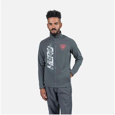 Rossignol, Herren, Pullover, Neues Hero Classique Clim Sweatshirt, Silber, Grau, (S) Rossignol, Herren, Pullover, Neues Hero Classique Clim Sweatshirt, Silber, Grau, (S)
