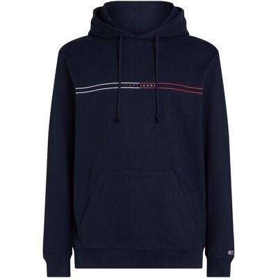 Tommy Jeans, Herren, Pullover, Tjm Reg Entry Graphic Hoodie Ext, Blau, (XXL) Tommy Jeans, Herren, Pullover, Tjm Reg Entry Graphic Hoodie Ext, Blau, (XXL)